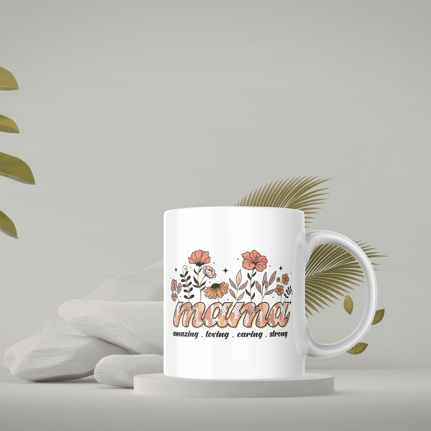Mama Floral Mug- Mother's Day Collection