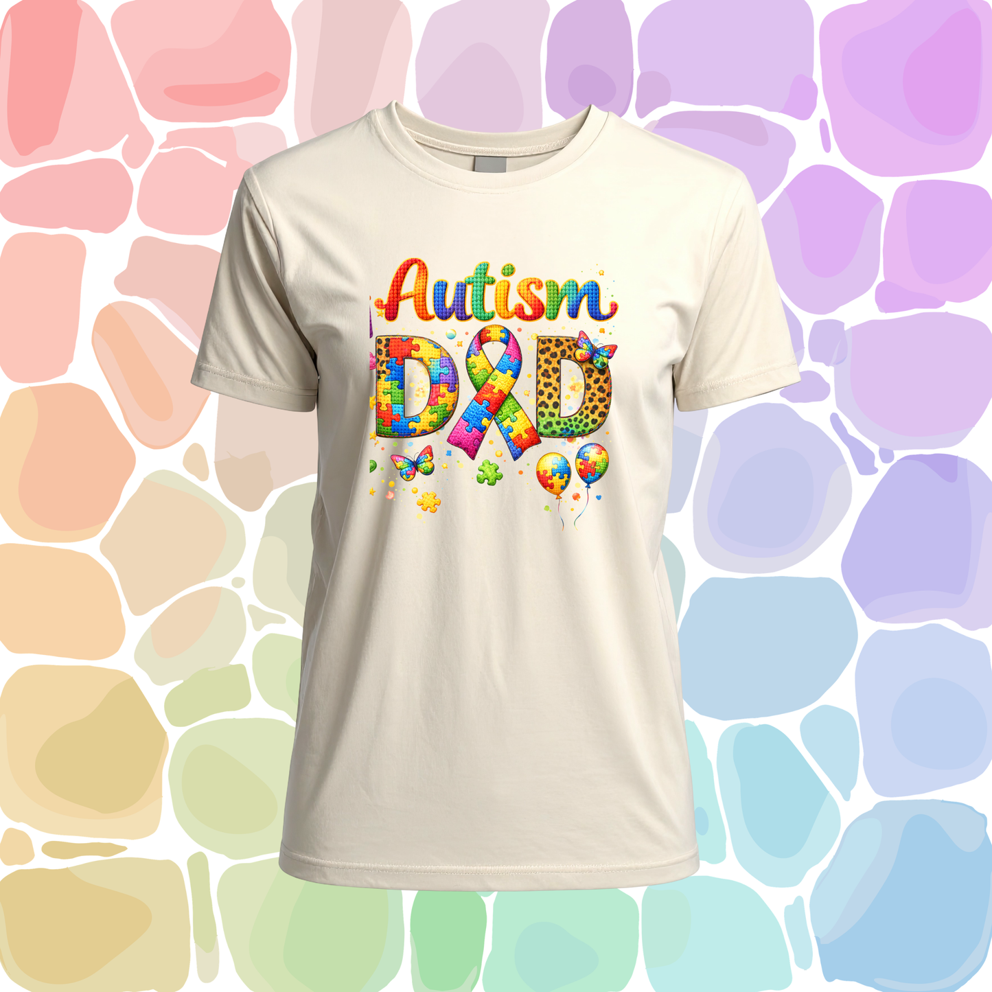 Autism Dad-Puzzle Piece Awareness-Autism Collection