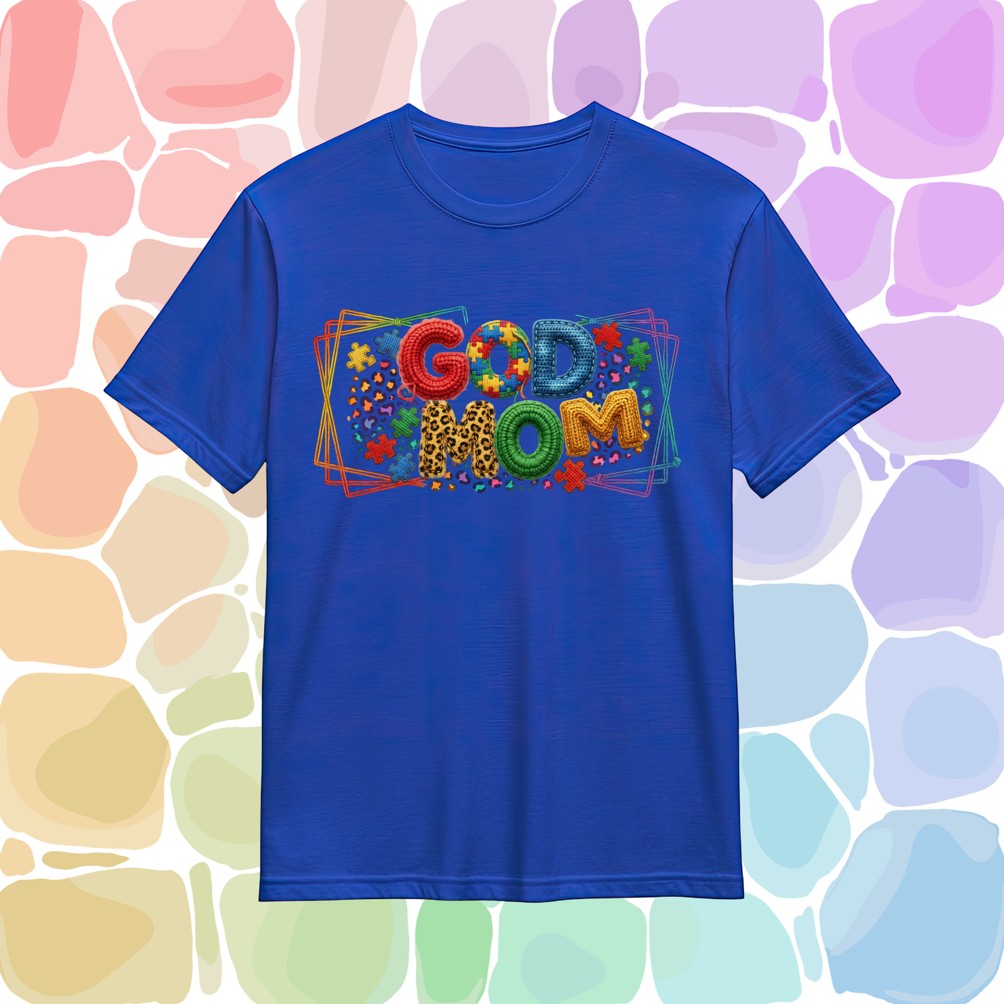 God Mom Autism T-Shirt- Autism Collection