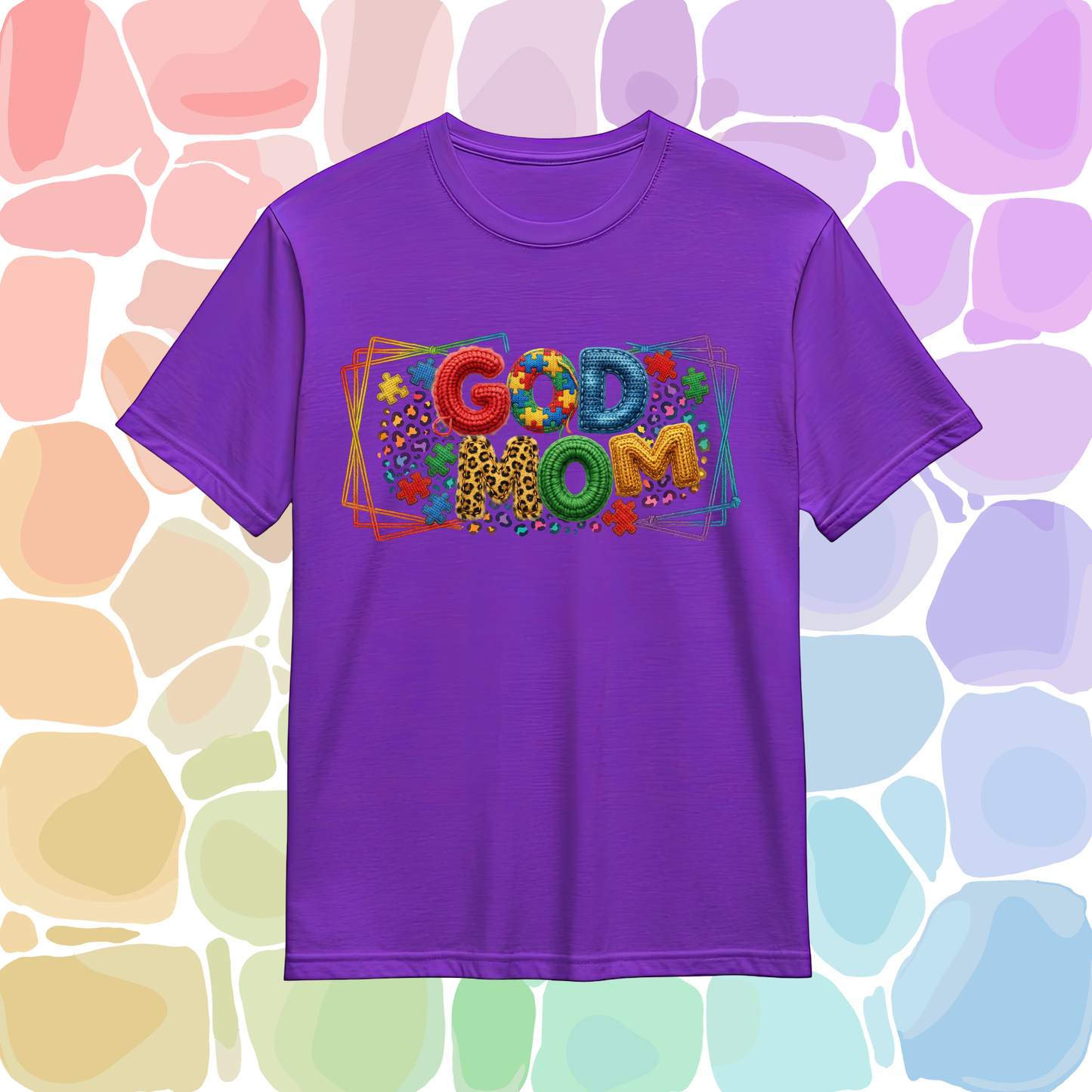 God Mom Autism T-Shirt- Autism Collection